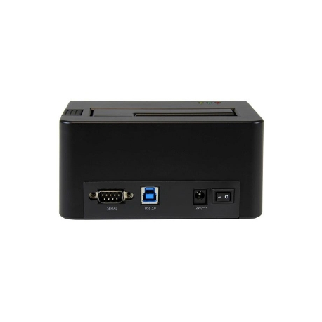 StarTech.com USB 3.0 Hard Drive Eraser Dock for 2.5" & 3.5" SATA /  IDE SSD HDD + mSATA & M.2 - Standalone Secure Erase Wiper & Sanitizer (SDOCK1EU3P) - Hard drive eraser - black - for P / N: SVA12M5NA - 3