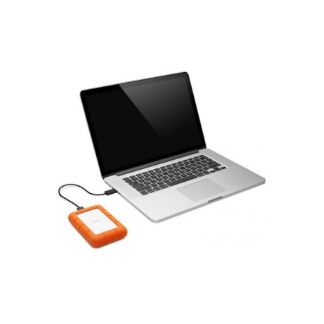 LaCie Rugged Mini - Hard drive - 4 TB - external (portable) - USB 3.0 - 5400 rpm - 5