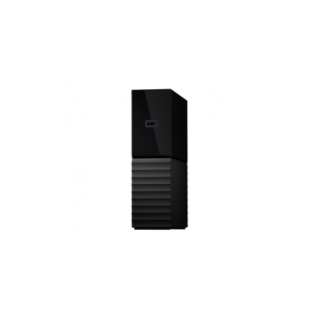 WD My Book WDBBGB0040HBK - Hard drive - encrypted - 4 TB - external (desktop) - USB 3.0 - 256-bit AES - black - 1