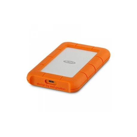 LaCie Rugged USB-C - Hard drive - 1 TB - external (portable) - USB 3.1 Gen 1 (USB-C connector) - 1