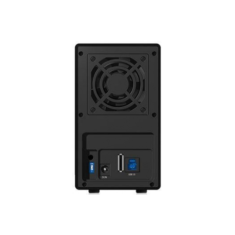 ICY BOX IB-RD3620SU3 - Hard drive array - 2 bays (SATA-600) - SATA 3Gb / s, USB 3.0 (external) - 1