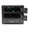 StarTech.com USB 3.0 / eSATA Hot Swap HDD Enclosure with UASP - 2-Bay Trayless 3.5" SATA III (6 Gbps) Hard Drive Enclosure (S352BU33RER) - Hard drive array - 2 bays (SATA-600) 0 - USB 3.0, SATA 6Gb / s (external) - for P / N: SVA12M5NA