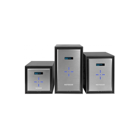 NETGEAR ReadyNAS 528X - NAS server - 8 bays - SATA 6Gb / s - RAID 0, 1, 5, 6, 10, JBOD - RAM 4 GB - 10 Gigabit Ethernet - iSCSI support - 5