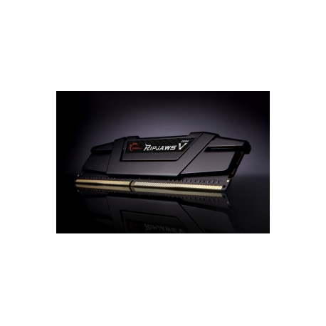 G.Skill Ripjaws V - DDR4 - kit - 16 GB: 2 x 8 GB - DIMM 288-pin - 3200 MHz  /  PC4-25600 - CL16 - 1.35 V - unbuffered - non-ECC - classic black - 0