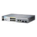 HPE Aruba 2530-8-PoE+ - Switch - Managed - 8 x 10 / 100 + 2 x Gigabit SFP + 2 x 10 / 100 / 1000 - desktop, rack-mountable, wall-mountable - PoE+