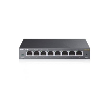 TP-Link JetStream TL-SG108E Easy Smart Switch - Switch - unmanaged - 8 x 10 / 100 / 1000 - desktop - 0