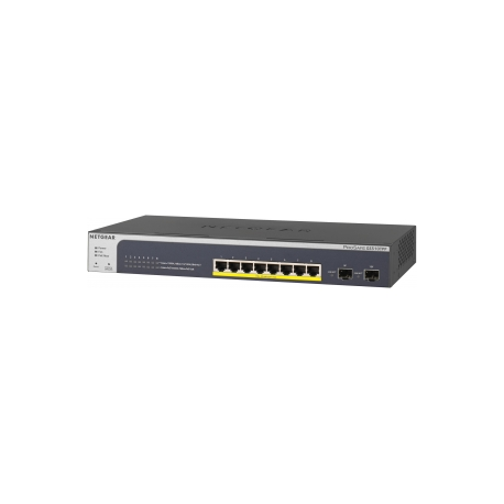NETGEAR Smart GS510TPP - Switch - L3 Lite - smart - 8 x 10 / 100 / 1000 (PoE+) + 2 x SFP - desktop, rack-mountable - PoE+ (190 W) - 2