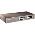 TP-Link TL-SG1016D 16-Port Gigabit Switch - Switch - unmanaged - 16 x 10 / 100 / 1000 - desktop