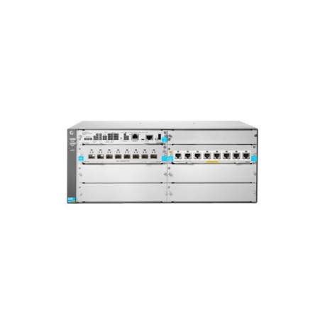 HPE Aruba 5406R 8-port 1 / 2.5 / 5 / 10GBASE-T PoE+  /  8-port SFP+ (No PSU) v3 zl2 - Switch - Managed - 8 x 1 Gigabit  /  10 Gigabit SFP+ + 8 x 1 / 2.5 / 5 / 10GBase-T (PoE+) - rack-mountable - PoE+ - 0