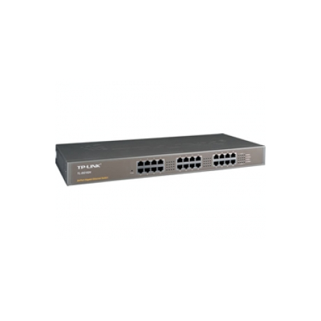 TP-Link TL-SG1024 - Switch - 24 x 10 / 100 / 1000 - rack-mountable - 0
