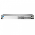Aruba 2620-24 - Switch - L4 - Managed - 24 x 10 / 100 + 2 x 10 / 100 / 1000 + 2 x SFP - desktop, rack-mountable