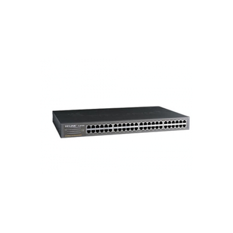 TP-Link TL-SF1048 - Switch - 48 x 10 / 100 - rack-mountable - 0