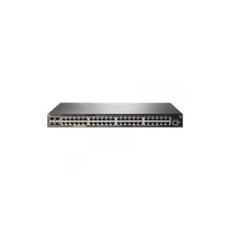 HPE Aruba 2930F 48G PoE+ 4SFP+ - Switch - L3 - Managed - 48 x 10 / 100 / 1000 (PoE+) + 4 x 1 Gigabit  /  10 Gigabit SFP+ (uplink) - rack-mountable - PoE+ (370 W) - 0