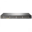 HPE Aruba 2930F 48G PoE+ 4SFP - Switch - L3 - Managed - 48 x 10 / 100 / 1000 (PoE+) + 4 x Gigabit SFP (uplink) - rack-mountable - PoE+ (370 W)