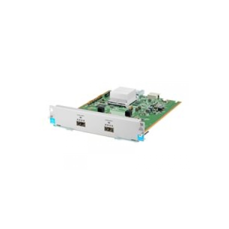 HPE - Expansion module - 40 Gigabit QSFP+ x 2 - for HPE Aruba 5406R, 5406R 16, 5406R 44, 5406R 8-port, 5406R zl2, 5412R, 5412R 92, 5412R zl2 - 0