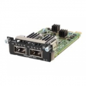 HPE Aruba - Expansion module - 40 Gigabit QSFP+ x 2 - for HPE Aruba 3810M 16SFP+ 2-slot Switch