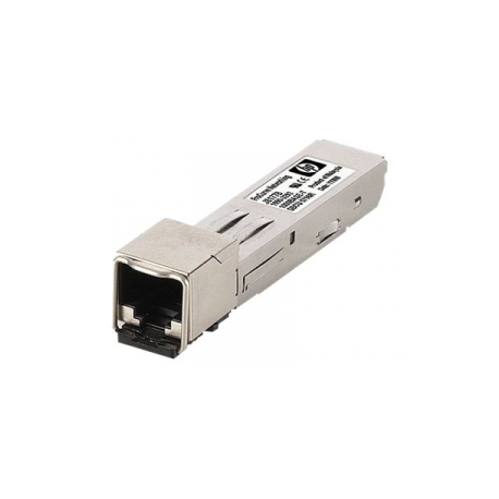 HPE X120 - SFP (mini-GBIC) transceiver module - GigE - 1000Base-T - RJ-45 - for HP 3100; HPE 12504, 3600, 5500, 7506; FlexFabric 1.92, 11908, 12902; FlexNetwork MSR3048 - 1