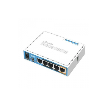MikroTik RouterBOARD hAP ac lite RB952UI-5AC2ND - Radio access point - 100Mb LAN - Wi-Fi 5 - 2.4 GHz, 5 GHz - DC power - 0