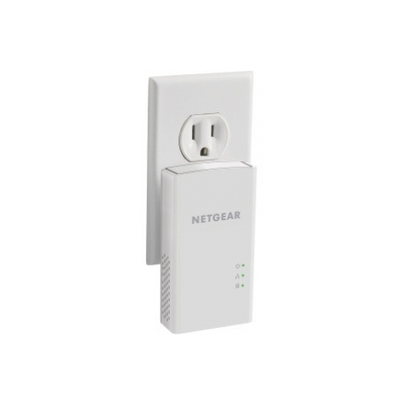 NETGEAR Powerline PL1000 - Powerline adapter kit - GigE, HomePlug AV (HPAV) 2.0 - wall-pluggable (pack of 2) - 3
