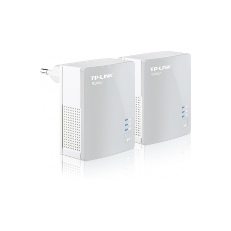 TP-Link TL-PA4010 KIT - V2 - Starter Kit - powerline adapter kit - HomePlug AV (HPAV), IEEE 1901 - wall-pluggable (pack of 2) - 1
