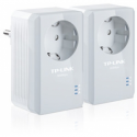 TP-LINK TL-PA4010PKIT AV500+ Powerline Kit with AC Pass Through - Bridge - HomePlug AV (HPAV) - wall-pluggable (pack of 2)