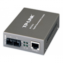 TP-LINK MC210CS - Fibre media converter - GigE - 1000Base-FX, 1000Base-T - RJ-45 / SC single-mode - up to 15 km - 1310 nm - for P / N: TL-MC1400