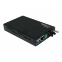 StarTech.com 10 / 100 Mbps Ethernet to Fiber Optic Media Converter - Steel - Chassis Mount - ST Multimode - 1310nm - 2km (ET90110ST2) - Fibre media converter - 100Mb LAN - 10Base-T, 100Base-FX, 100Base-TX - RJ-45 / ST multi-mode - up to 2 km - 1310 nm - for P / N: ETCHS2U, SVA12M2NEUA, SVA12M5NA