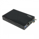 StarTech.com 1000 Mbps Gigabit Single-Mode Copper to Fiber Media Converter - Ethernet (1000Base-T) to LC Fiber Converter (ET1000S40LC2) - Fibre media converter - GigE - 1000Base-LX, 1000Base-SX, 1000Base-T - RJ-45 / LC single-mode - up to 40 km - 1310 nm - for P / N: SVA12M2NEUA, SVA12M5NA