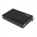 StarTech.com Multimode (MM) LC Fiber Media Converter for 1Gbe Network - 550m Range - Gigabit Ethernet - 850nm - with SFP Transceiver (ET91000LC2) - Fibre media converter - GigE - 1000Base-LX, 1000Base-SX, 1000Base-T - RJ-45 / LC multi-mode - up to 550 m - 850 nm - for P / N: ETCHS2U, SVA12M2NEUA, SVA12M5NA