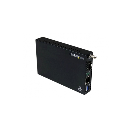 StarTech.com Gigabit Ethernet Fiber Media Converter with Open SFP Slot - Fiber to Ethernet Converter - Gigabit Ethernet Media Converter (ET91000SFP2) - Fibre media converter - GigE - 1000Base-SX, 100Base-LX, 1000Base-T - RJ-45  /  SFP (mini-GBIC) - for P / N: GLCSXMMRGDST, J4858C10PKST, J4858CST, SVA12M2NEUA, SVA12M5NA - 0