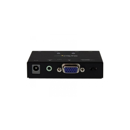 StarTech.com 2x1 VGA + HDMI to VGA Converter Switch w /  Priority Switching - Multi-format VGA and HDMI to VGA Selector - 1080p (VS221HD2VGA) - Video / audio switch - desktop - for P / N: SVA5N3NEUA - 0