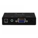StarTech.com 2x1 VGA + HDMI to VGA Converter Switch w /  Priority Switching - Multi-format VGA and HDMI to VGA Selector - 1080p (VS221HD2VGA) - Video / audio switch - desktop - for P / N: SVA5N3NEUA