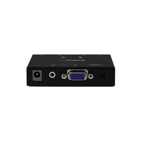 StarTech.com 2x1 VGA + HDMI to VGA Converter Switch w /  Priority Switching - Multi-format VGA and HDMI to VGA Selector - 1080p (VS221HD2VGA) - Video / audio switch - desktop - for P / N: SVA5N3NEUA - 3