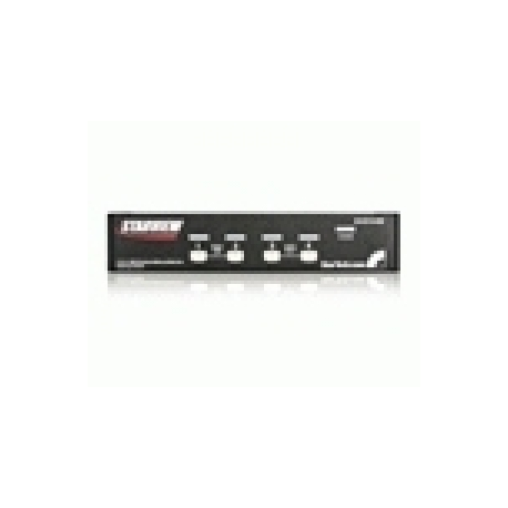 StarTech.com 4 Port Professional VGA USB KVM Switch with Hub - 1U Rack-mountable KVM Switch (SV431USB) - KVM switch - 4 x KVM port(s) - 1 local user - desktop - for P / N: SV431RACK, SVUSB2N1_10, SVUSB2N1_15, SVUSB2N1_6 - 5