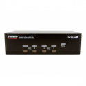 StarTech.com 4-Port Dual KVM Switch with Audio for DVI Computers - Built-in USB Hub (SV431DD2DUA) - KVM / audio / USB switch - 4 x KVM / audio / USB - 1 local user - desktop - for P / N: IM12D1500P, SV431RACK, SVA12M2NEUA, SVA12M5NA, USBDVI4N1A10, USBDVI4N1A6