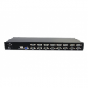 StarTech.com 16 Port 1U Rackmount USB KVM Switch with OSD (SV1631DUSBU) - KVM switch - 16 x KVM port(s) - 1 local user - desktop - for P / N: RK3236BKF, RK4236BKB, RKCONS1701, RKCONS17HD, RKCONS1901, RKCONS1908K, RKCONS1916K