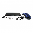 StarTech.com 8 Port 1U Rackmount USB KVM Switch Kit with OSD and Cables - Rack mount KVM - VGA KVM Switch - 8 Port KVM Switch (SV831DUSBUK) - KVM switch - 8 x KVM port(s) - 1 local user - rack-mountable - for P / N: RK3236BKF, RK4236BKB, RK4242BK24, RK4242BK30, RKCONS1701, RKCONS17HD, RKQMCAB12V2