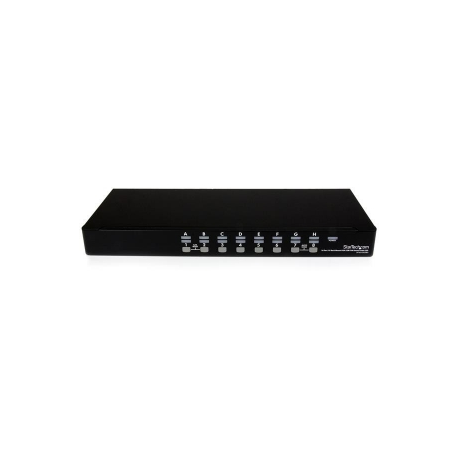 StarTech.com 16 Port Rackmount USB KVM Switch Kit with OSD and Cables - 1U (SV1631DUSBUK) - KVM switch - 16 x KVM port(s) - 1 local user - desktop - for P / N: RK2537BKM, RK3236BKF, RK4236BKB, RK4242BK24, RK4242BK30, RKCONS1701, RKCONS17HD - 1