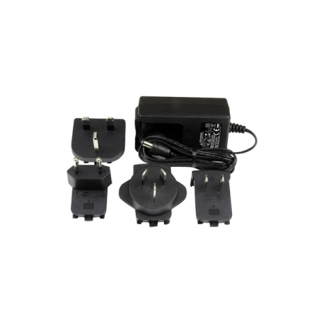 StarTech.com Universal Replacement Power Adapter - DC 5 Volts, 3 Amps Power Adapter (SVA5M3NEUA) - Power adapter - AC 100-240 V - for P / N: HD2VID2, ST121HD20FXA, ST121HD20L, ST121WHDLR, USB2G4LEXT2NA, VID2HDCON2, VID2VGATV3 - 0
