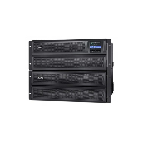 APC Smart-UPS X 3000 Rack / Tower LCD - UPS (rack-mountable / external) - AC 230 V - 2700 Watt - 3000 VA - Ethernet 10 / 100, RS-232, USB - output connectors: 10 - 4U - black - with APC UPS Network Management Card AP9631 - for P / N: AR4024SP, AR4024SPX429, AR4024SPX431, AR4024SPX432, NBWL0356A, SMX3000HVTUS - 0
