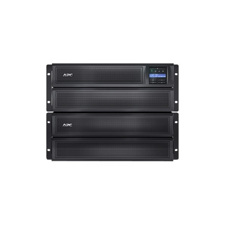 APC Smart-UPS X 3000 Rack / Tower LCD - UPS (rack-mountable / external) - AC 230 V - 2700 Watt - 3000 VA - Ethernet 10 / 100, RS-232, USB - output connectors: 10 - 4U - black - with APC UPS Network Management Card AP9631 - for P / N: AR4024SP, AR4024SPX429, AR4024SPX431, AR4024SPX432, NBWL0356A, SMX3000HVTUS - 6