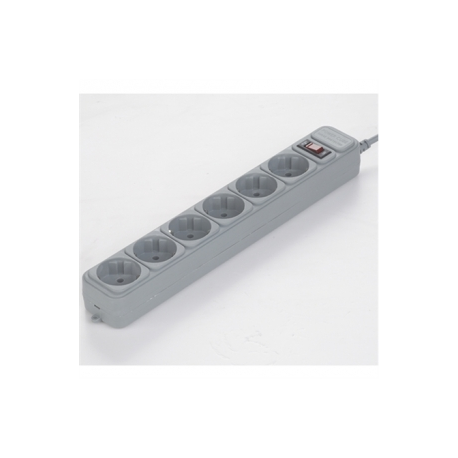 Gembird SPG6-B-6C Power Cube - Surge protector - output connectors: 6 - 0