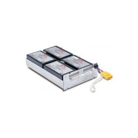 APC Replacement Battery Cartridge #24 - UPS battery - Lead Acid - black - for P / N: DLA1500RM2U, SU1400R2IBX135, SUA1500R2ICH, SUA1500RM2U-BR, SUA1500RM2UTW - 0