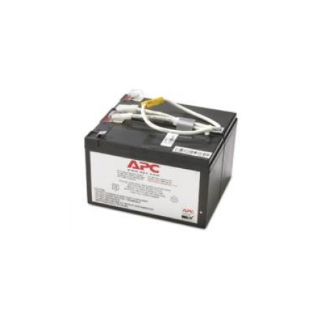 APC Replacement Battery Cartridge #109 - UPS battery - 1 x battery - Lead Acid - charcoal - for P / N: BN1250LCD, BR1200G-JP, BR1200LCDI, BR1500LCD, BR1500LCDI, BX1300LCD, BX1500LCD - 0