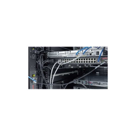 APC - Rack cable management panel - black - for P / N: AR3106SP, SMX1000C, SMX1500RM2UC, SMX1500RM2UCNC, SMX750C, SMX750CNC, SRT5KRMXLW-TW - 3