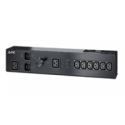 APC Service Bypass Panel - Power distribution unit (rack-mountable) - AC 230 V - 3000 VA - input: IEC 60320 C20 - output connectors: 8 - 2U - black - for P / N: AR3003, AR3003SP, SRT1000RMXLI, SRT1000RMXLI-NC, SRT2200XLI-KR, SRT5KRMXLW-TW