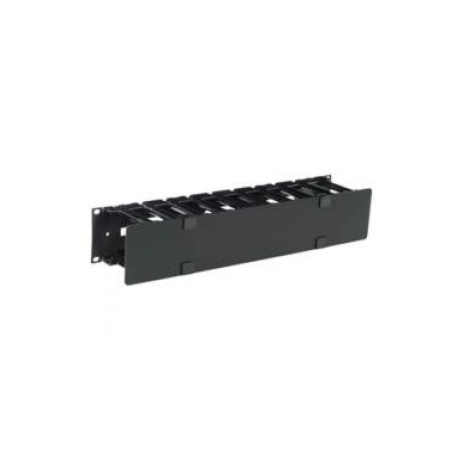 APC - Rack cable management panel with cover - black - 2U - for P / N: AR3150, AR3150SP1, AR3150SP2 - 0