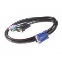APC - Keyboard  /  video  /  mouse (KVM) cable - HD-15 (VGA) (M) to PS / 2, HD-15 (VGA) (M) - 1.83 m - for P / N: AP5201, AP5202, AP5808, AP5816, KVM1116R