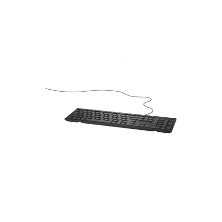 Dell KB216 - Keyboard - USB - QWERTY - Pan Nordic - black - for Inspiron 17R 57XX, 17R 7720; Latitude D630; OptiPlex 50XX, 5250, 90XX; XPS One 27XX - 1