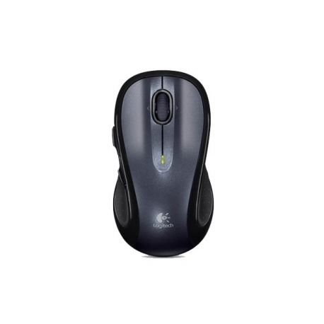 Logitech M510 - Mouse - right-handed - laser - 5 buttons - wireless - 2.4 GHz - USB wireless receiver - black - 0